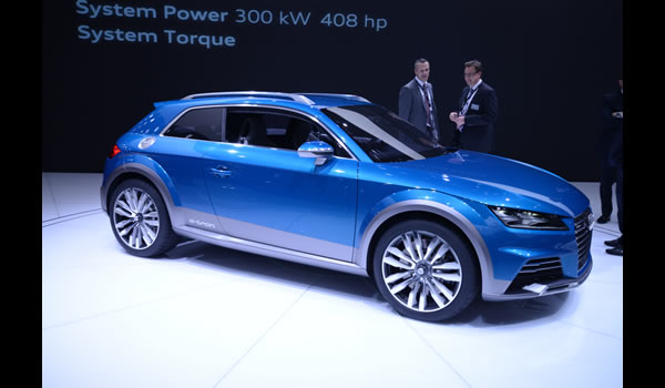 Audi All Road e-tron Plug-in hybrid shooting brake 2014 lateral 1 